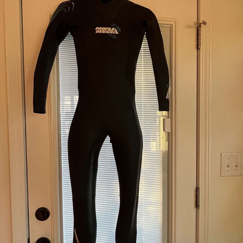 Profile Design Ladies Black Wetsuit, Size S